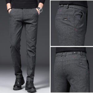 Leon Stretch Slim Trousers