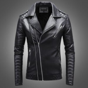 Warren Fleece-Lined Leather Jacket