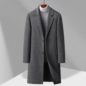 Wesley Premium Wool Blend Coat