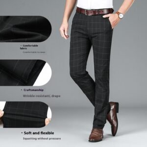 Arthur Plaid Tailored Trousers